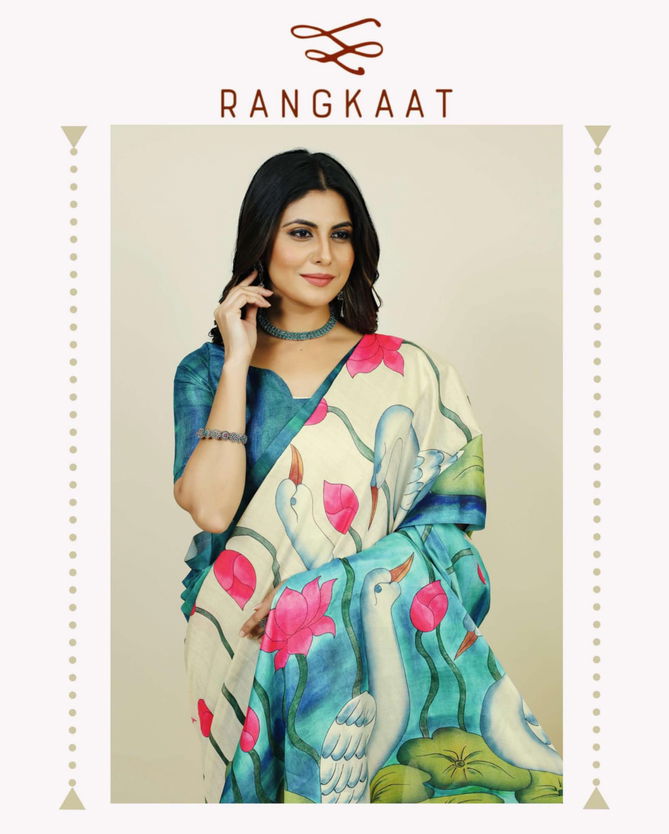 Rangkaat Series By Rajpath Daily Wear Printed Sarees Catalog